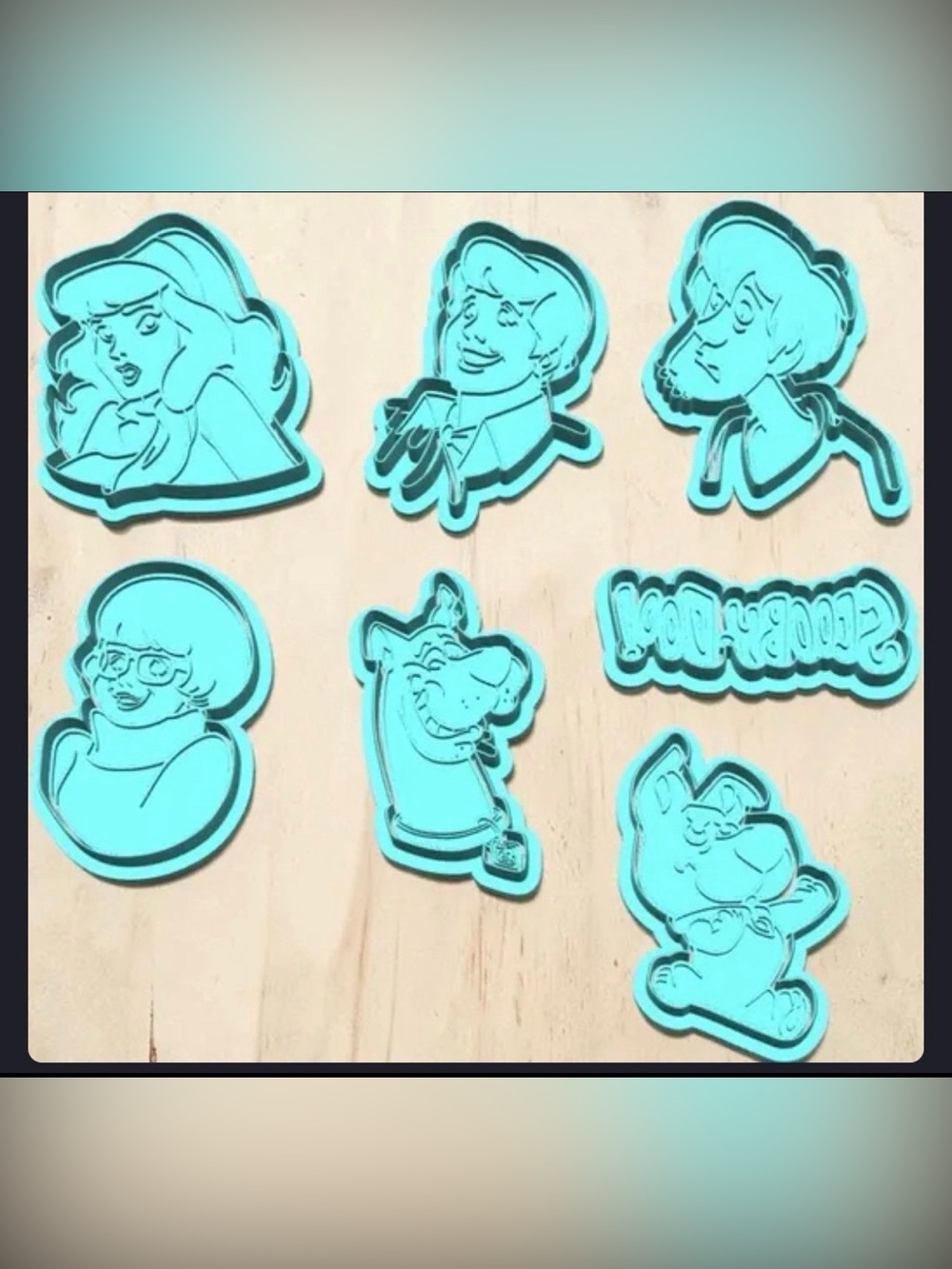 SCOOBY-DOO COOKIE CUTTER set